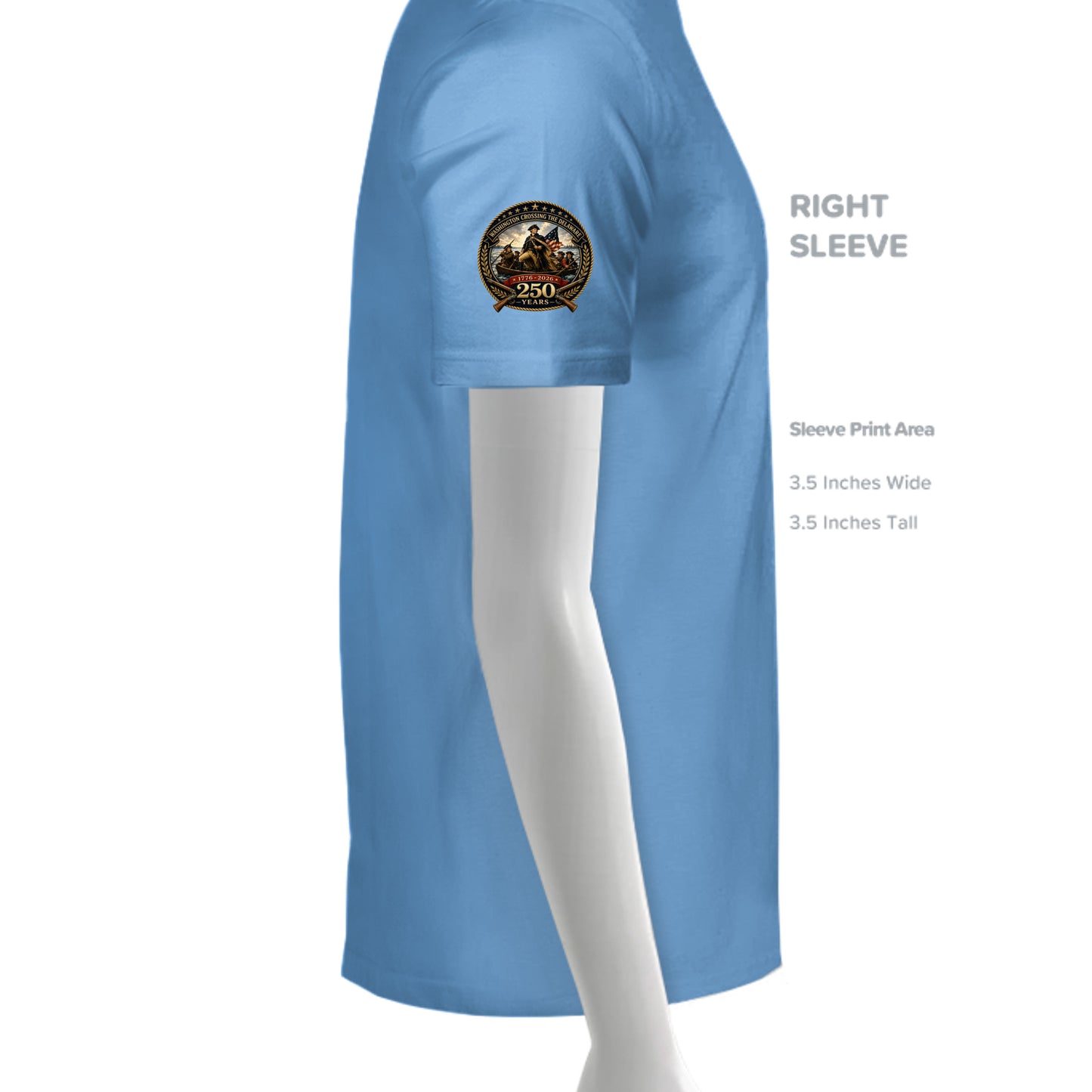CAROLINA BLUE - G200 - SLEEVE_RIGHT